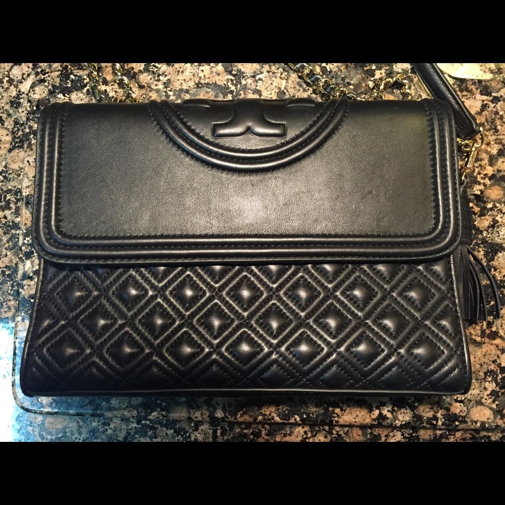 Tory Burch “Fleming” small shoulder bag
